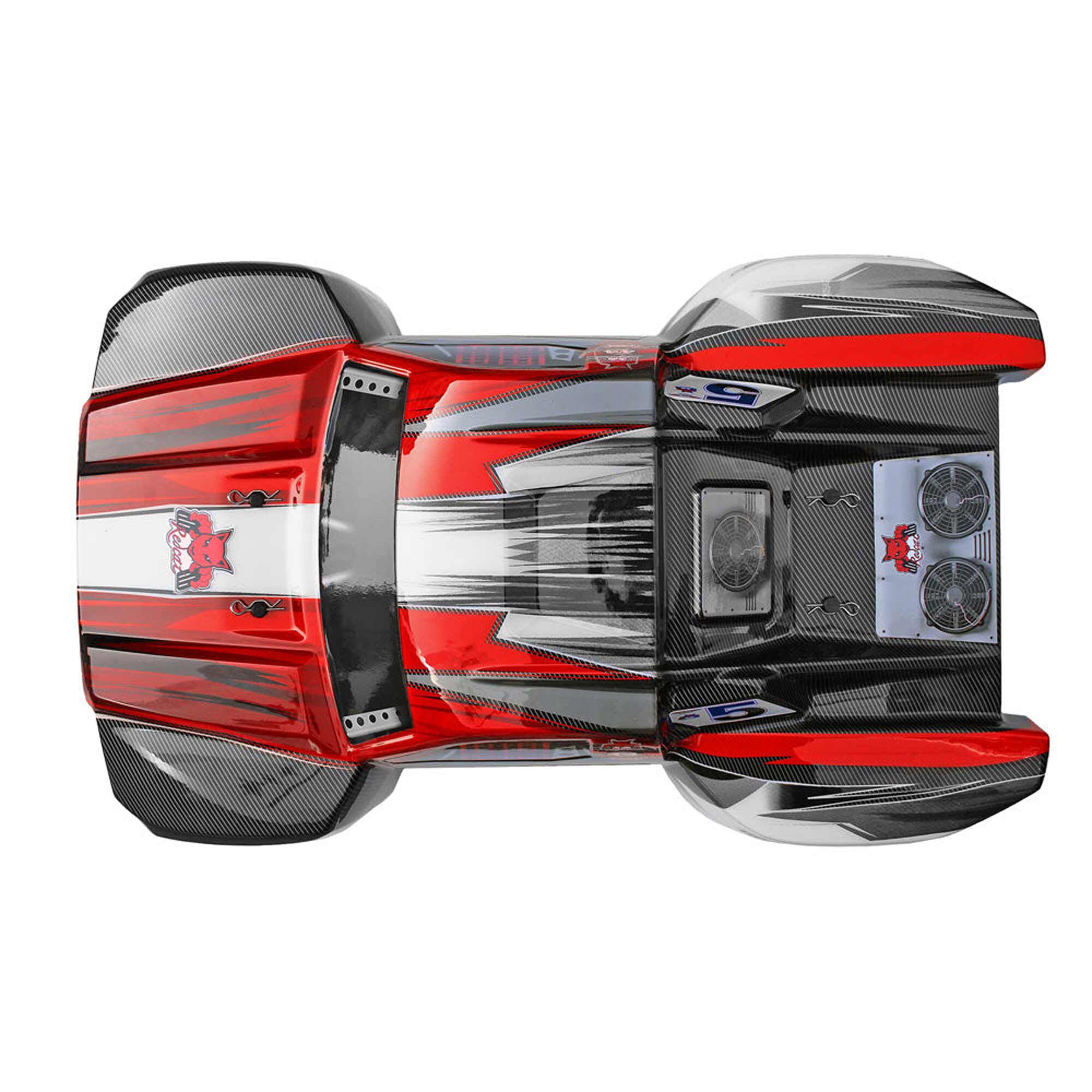 Redcat Racing 1/10 Blackout SC Pro 4WD Short Course Truck Brushless RTR, Red