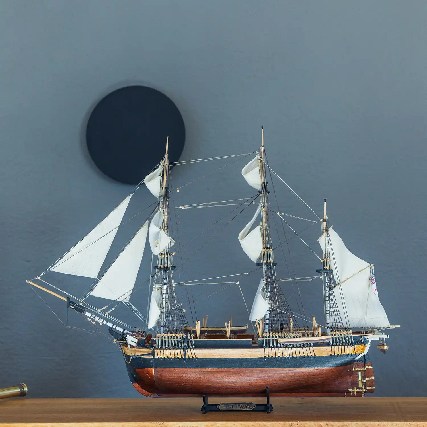 HMS Erebus Model Ship