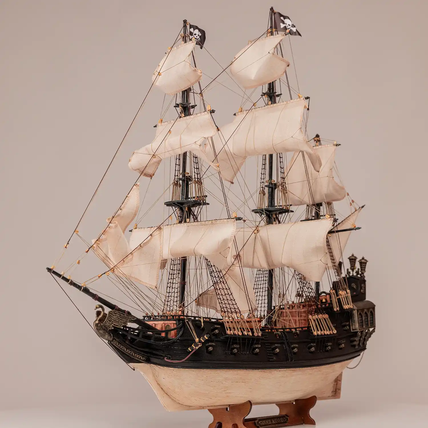 The Black Swan Pirate Ship Model