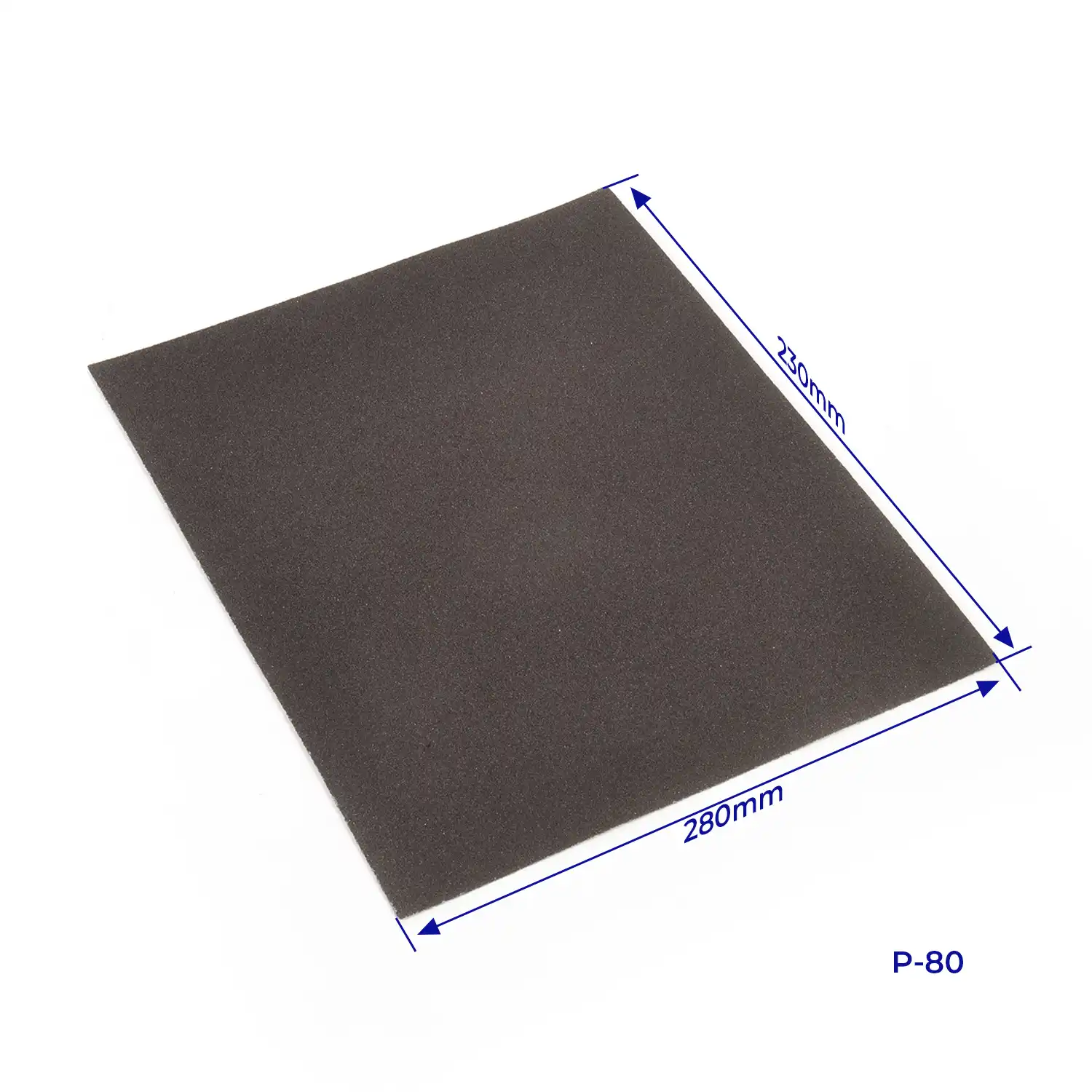 Pack of 3 Medium Grit Sandpaper P-80