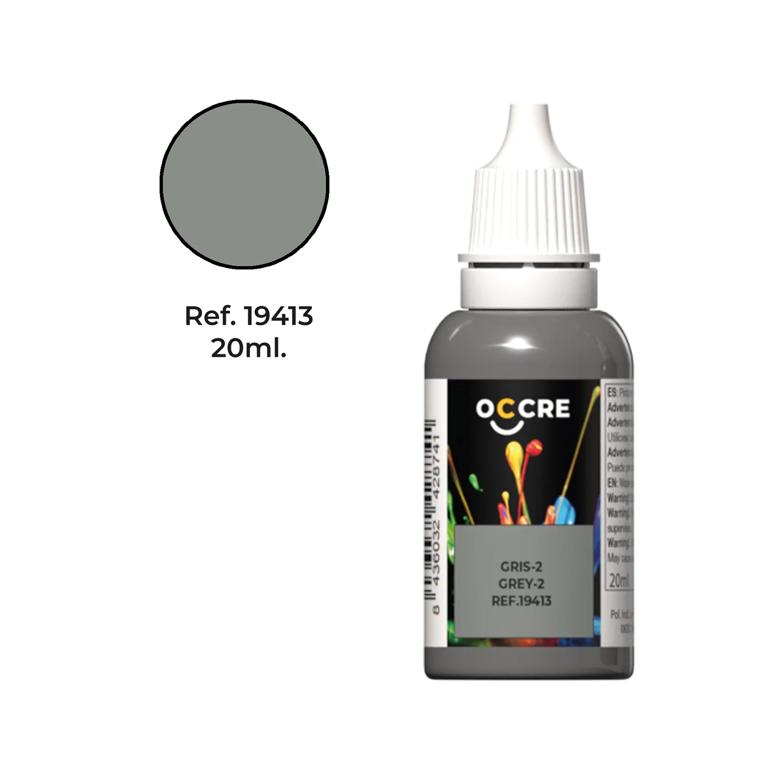 Acrylic Paint Gray-2 20ml