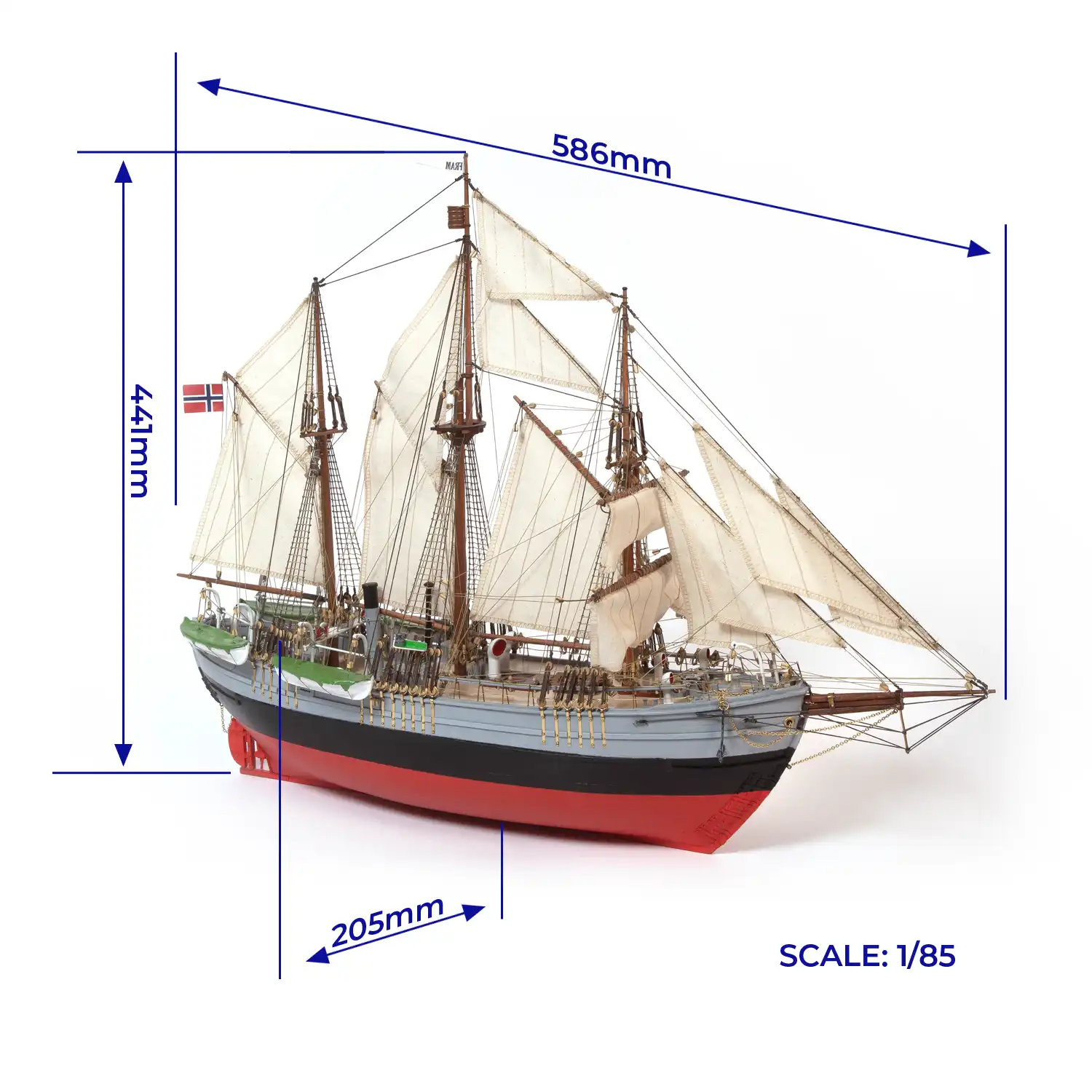 The Fram Ship Model