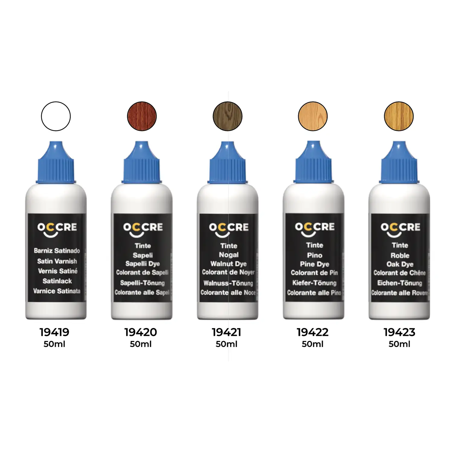 Stains and Varnish Pack 50 ml