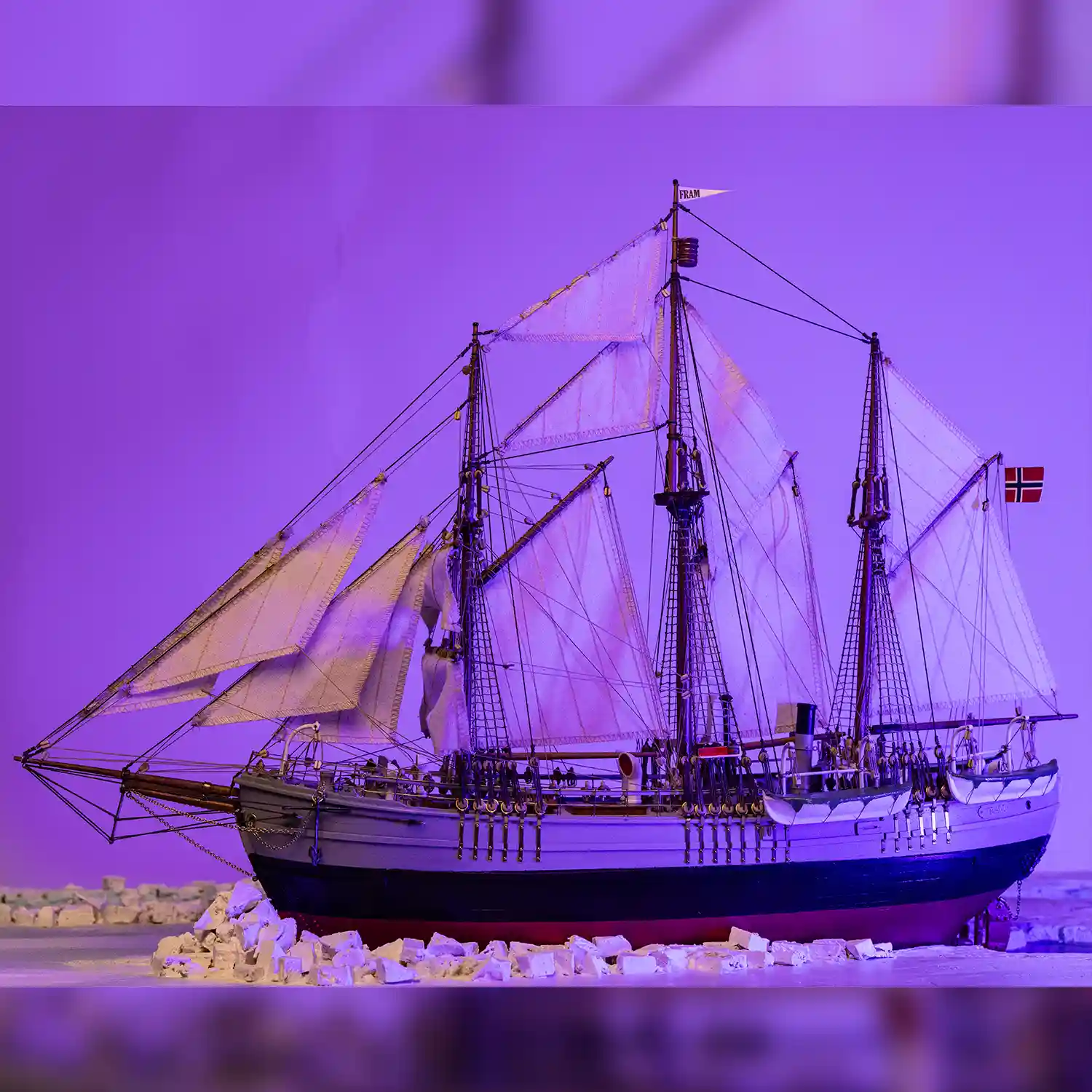 The Fram Ship Model