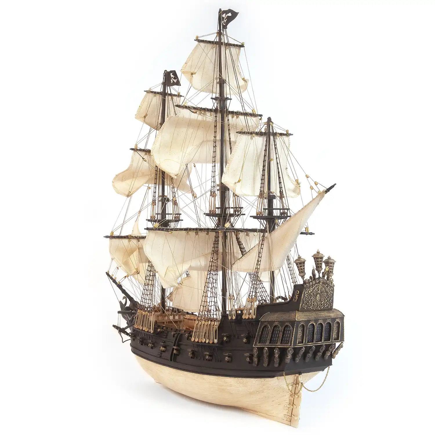 The Black Swan Pirate Ship Model