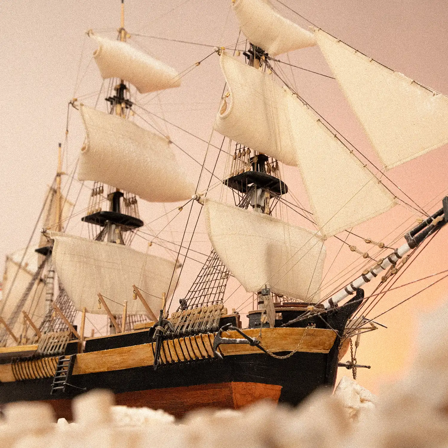 HMS Erebus Model Ship