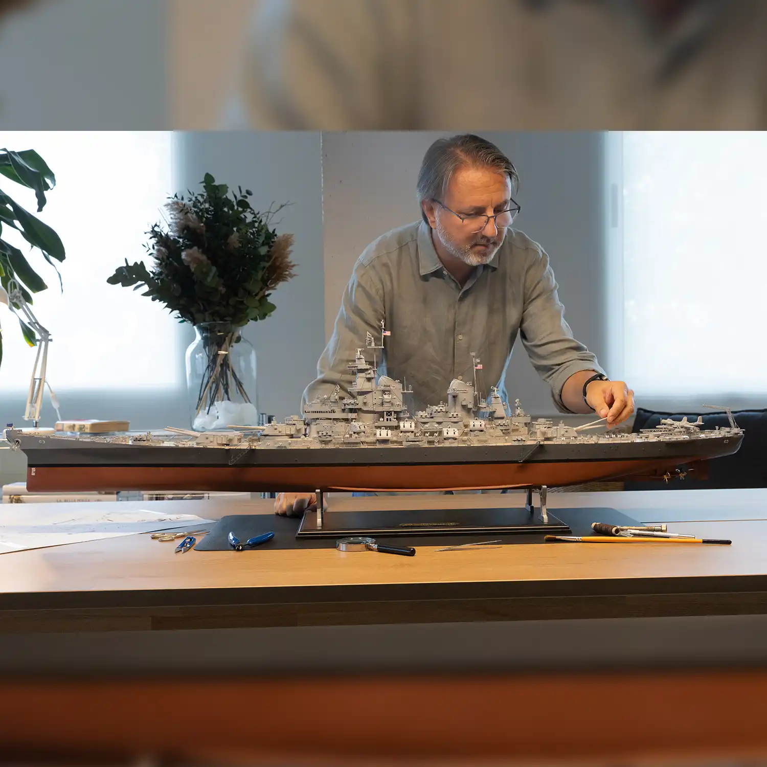 USS Missouri BB-63 Model