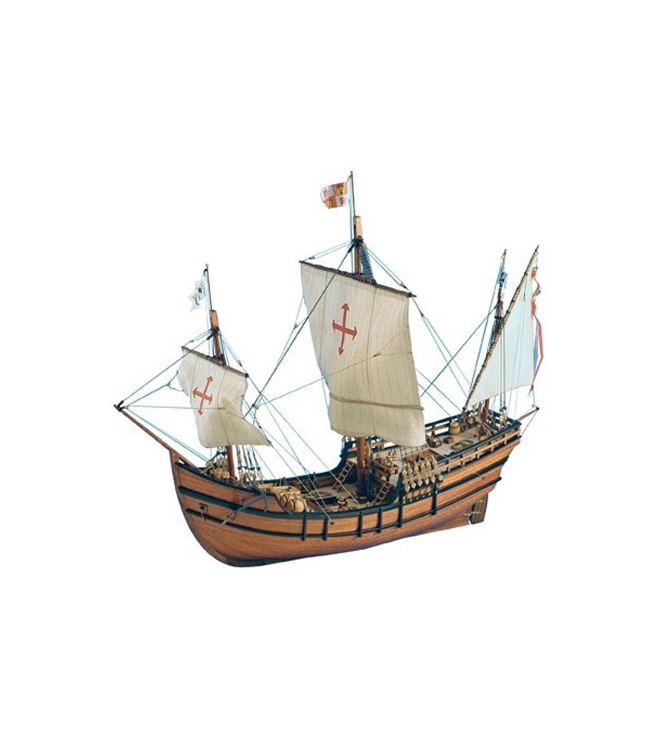 Caravel La Pinta. 1:65 Wooden Model Ship Kit