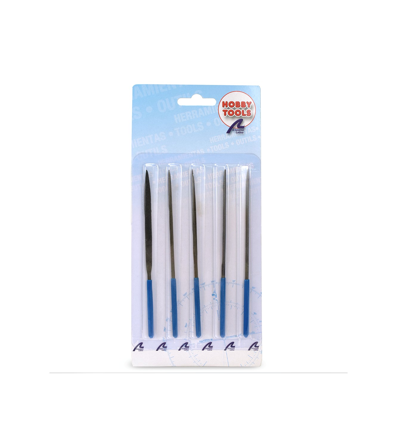 Set of 5 Files with Ergonomic Handle
