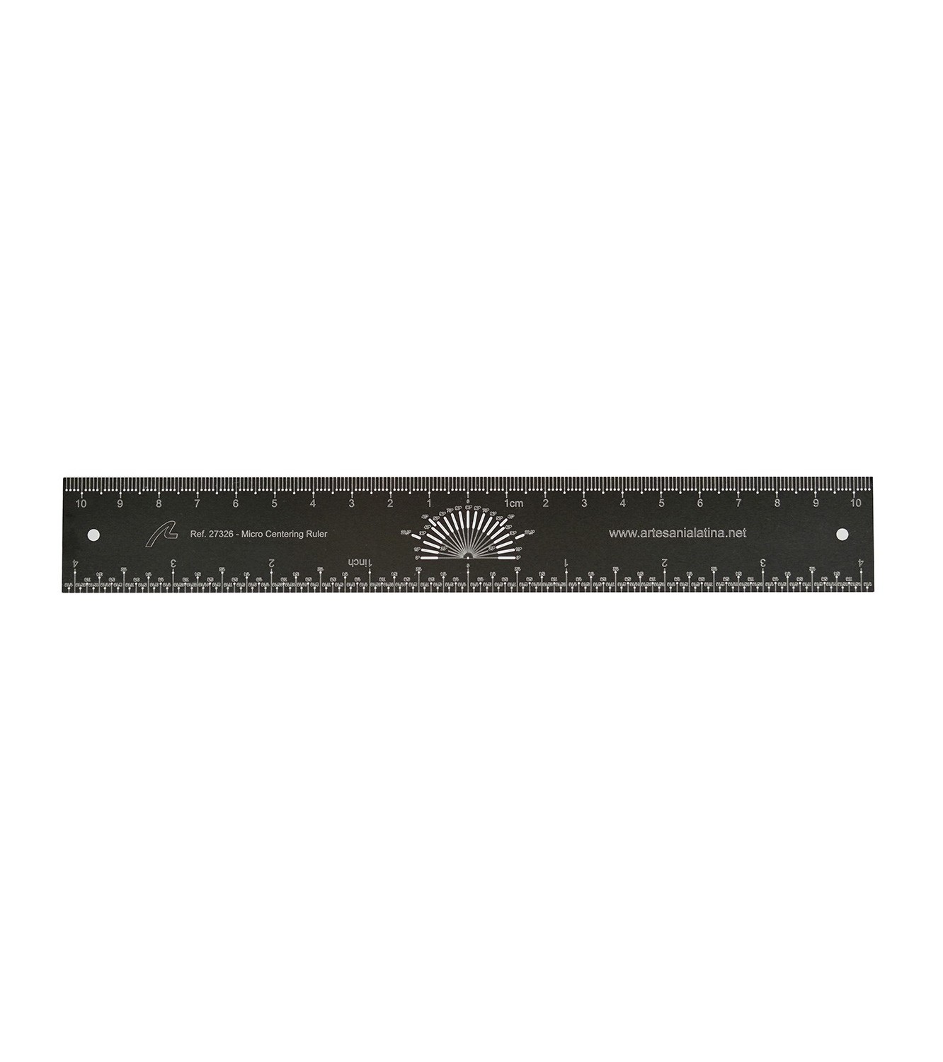 Micro Centering Ruler for Modeling and Crafts