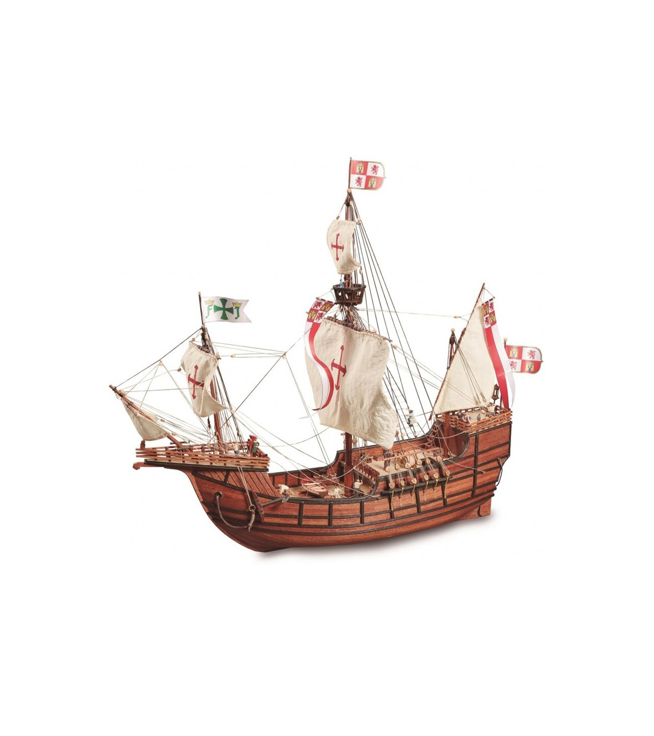 Caravel Santa Maria. 1:65 Wooden Model Ship Kit