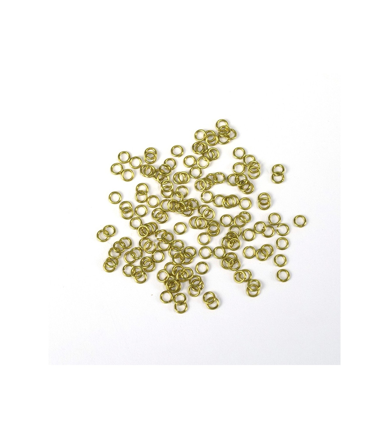 Brass Ring Diam. 2 mm (150 Units)