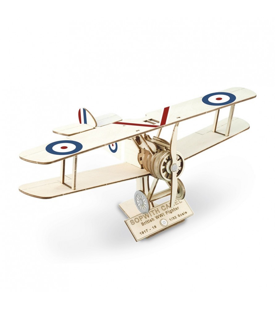 Wooden Model Fighter: Sopwith Camel 1/32