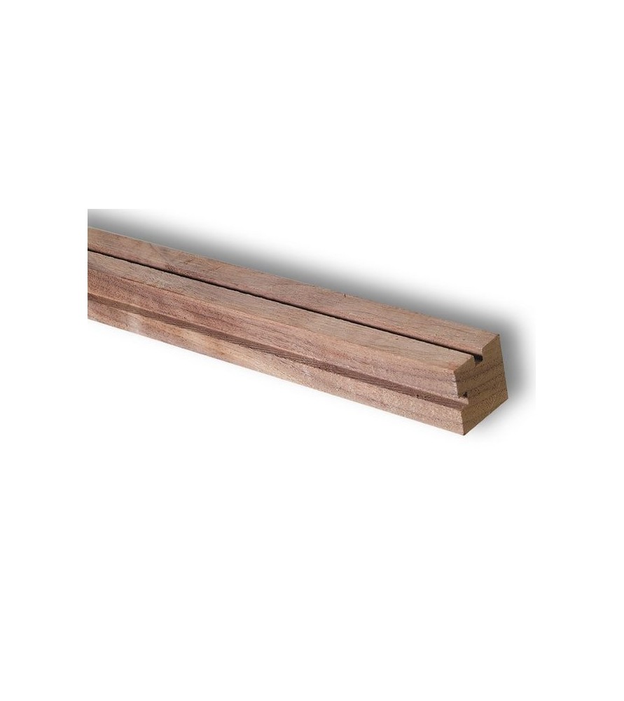 American Walnut Molding for Showcase: 12 x 12 x 1000 mm