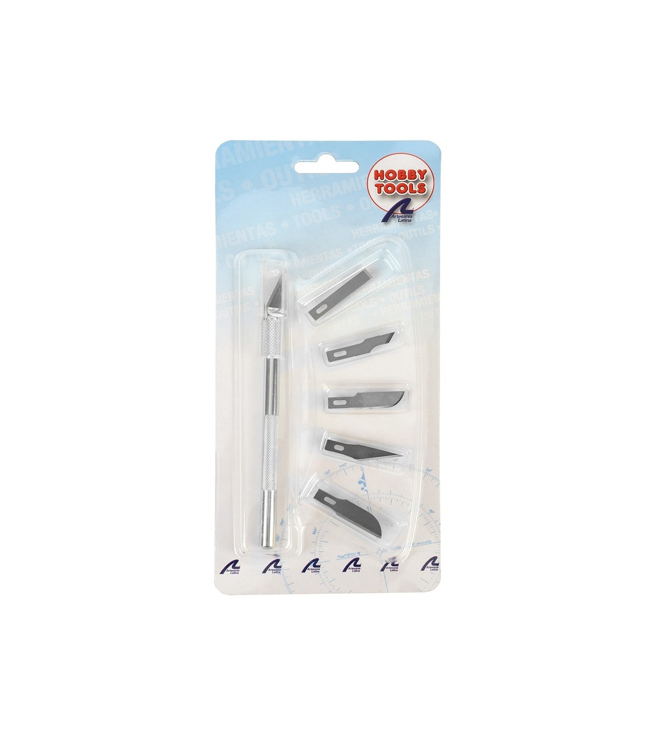 No.1 Scalpel Type Cutter with 6 Blades