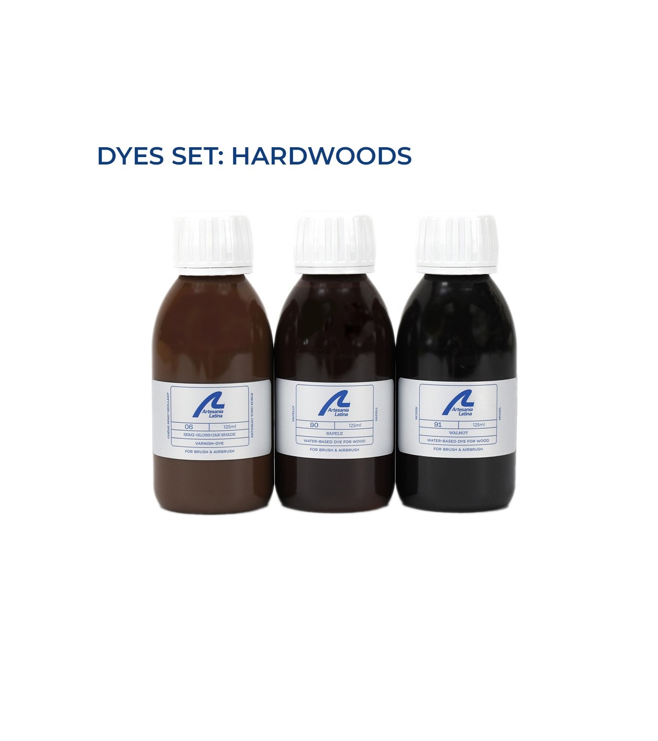 Dyes Set: Hardwoods