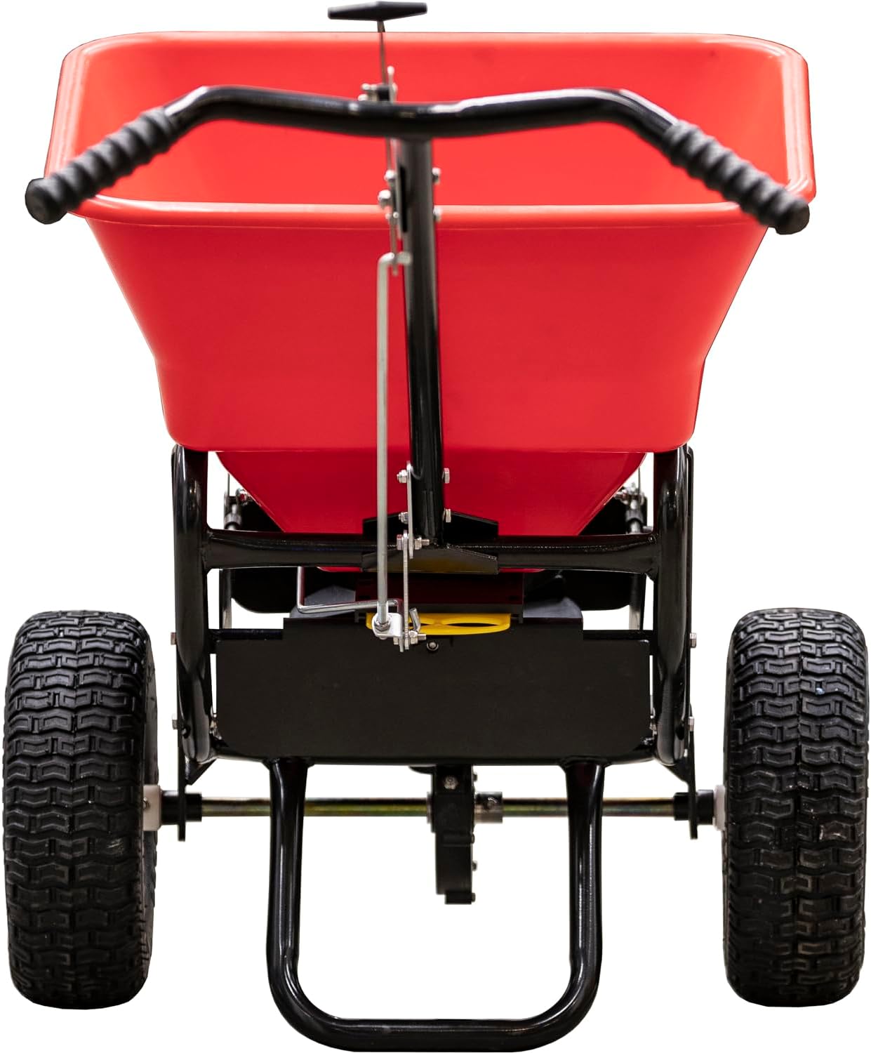 Multi-Purpose Walk Behind Push Spreader 3039632R Grounds Keeper, 100 Pound Capacity, Multi Use Tool for Grass Seed, Salt, De-Icer
