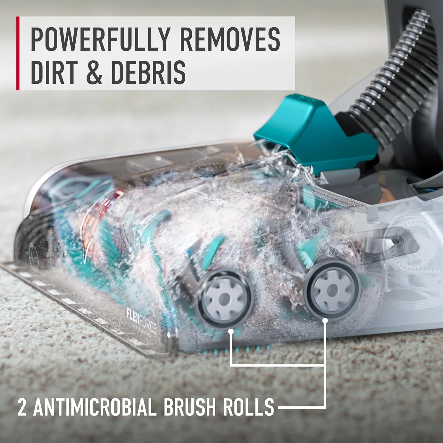 Hoover SmartWash+ Automatic Carpet Cleaner Machine, for Carpet and Upholstery, Deep Cleaning Carpet Shampooer