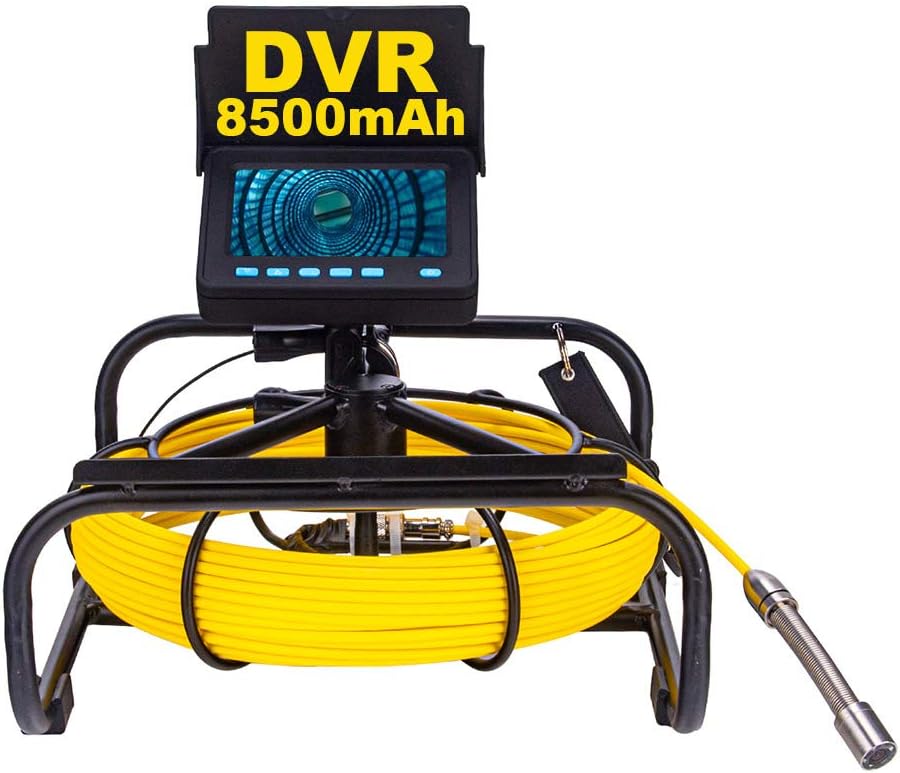 Sewer Camera 100ft, SYANSPAN 17mm Low Temperature Resistant Pipe Inspection Camera