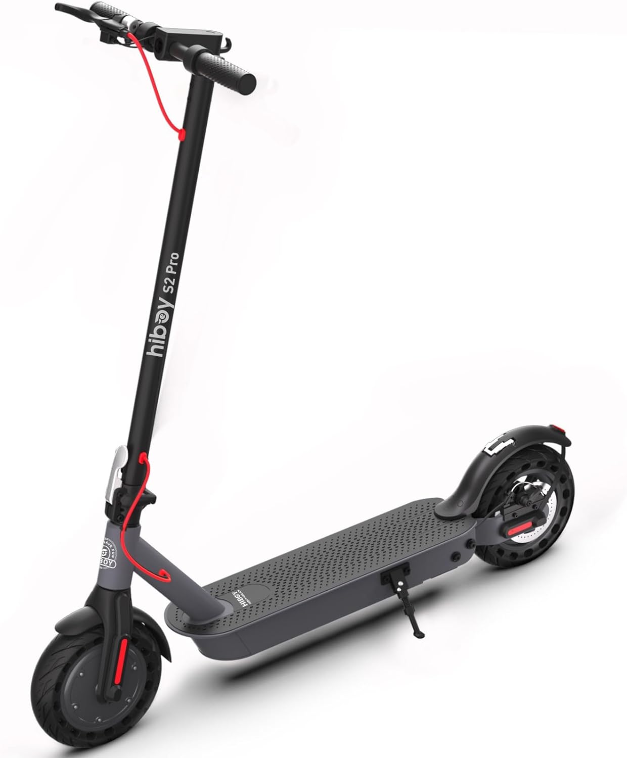 Electric Scooter, 500W Motor, 10" Solid Tires, 25 Miles Range, 19 Mph Folding Commuter Electric Scooter for Adults (Optional Seat)