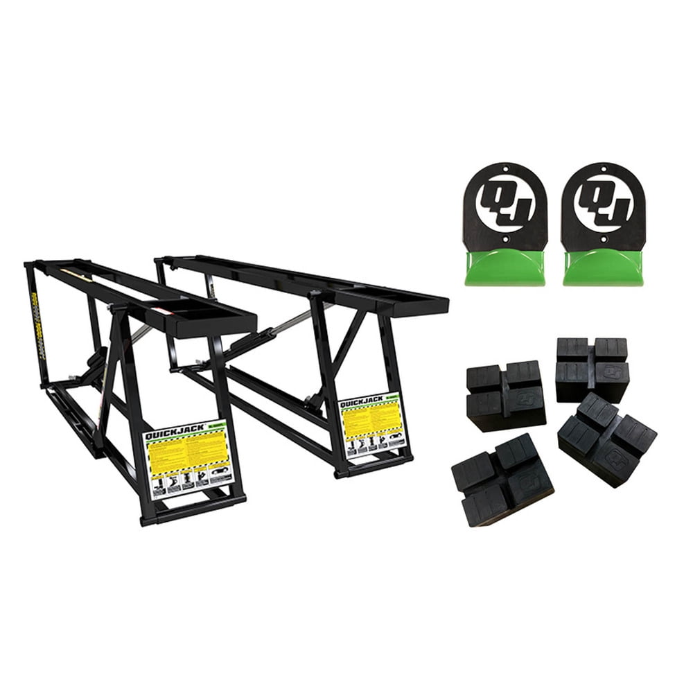 QuickJack 5000TL Bundle 5,000lb Capacity Portable Car Lift with 110V Power Unit