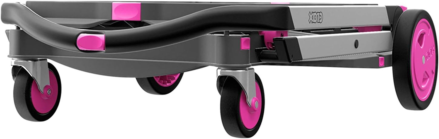 Multi use Functional Collapsible carts | Mobile Folding Trolley | Shopping cart with Storage Crate (Black)