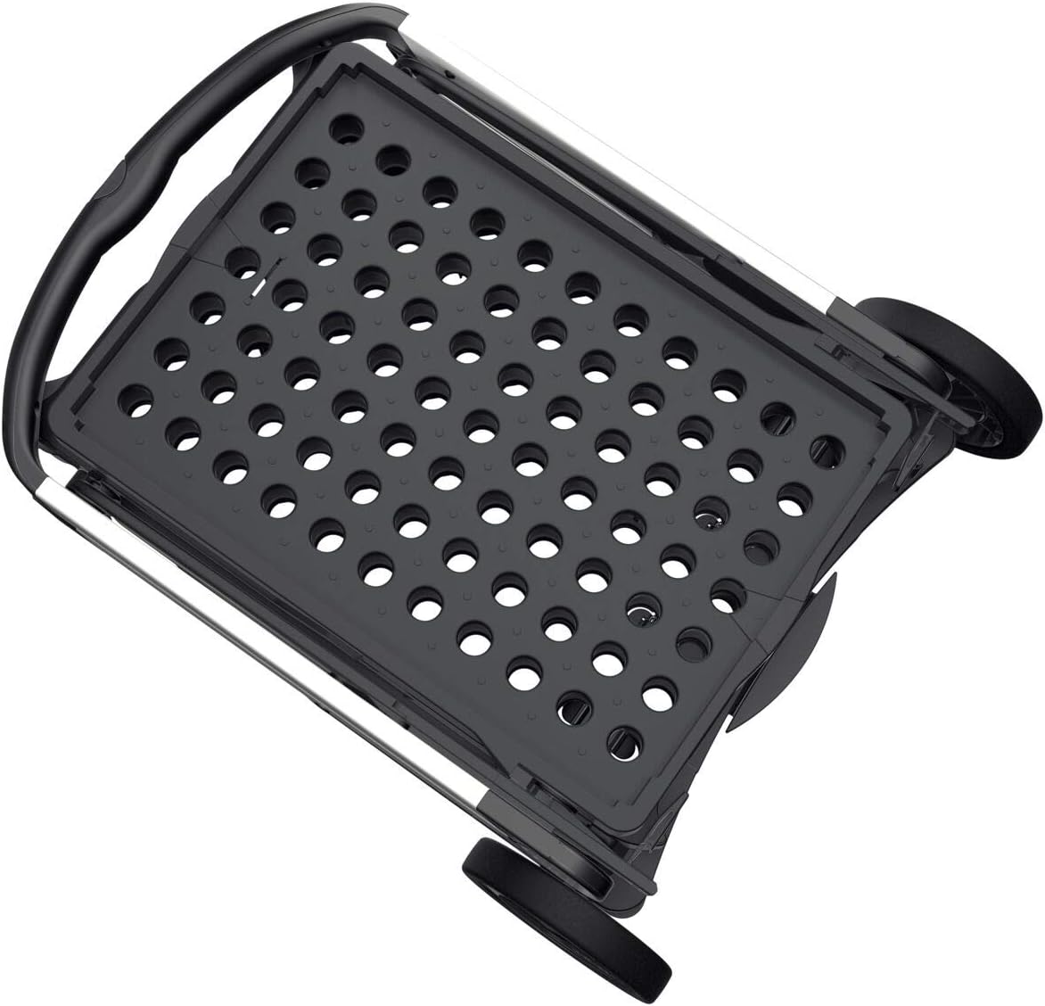 Multi use Functional Collapsible carts | Mobile Folding Trolley | Shopping cart with Storage Crate (Black)