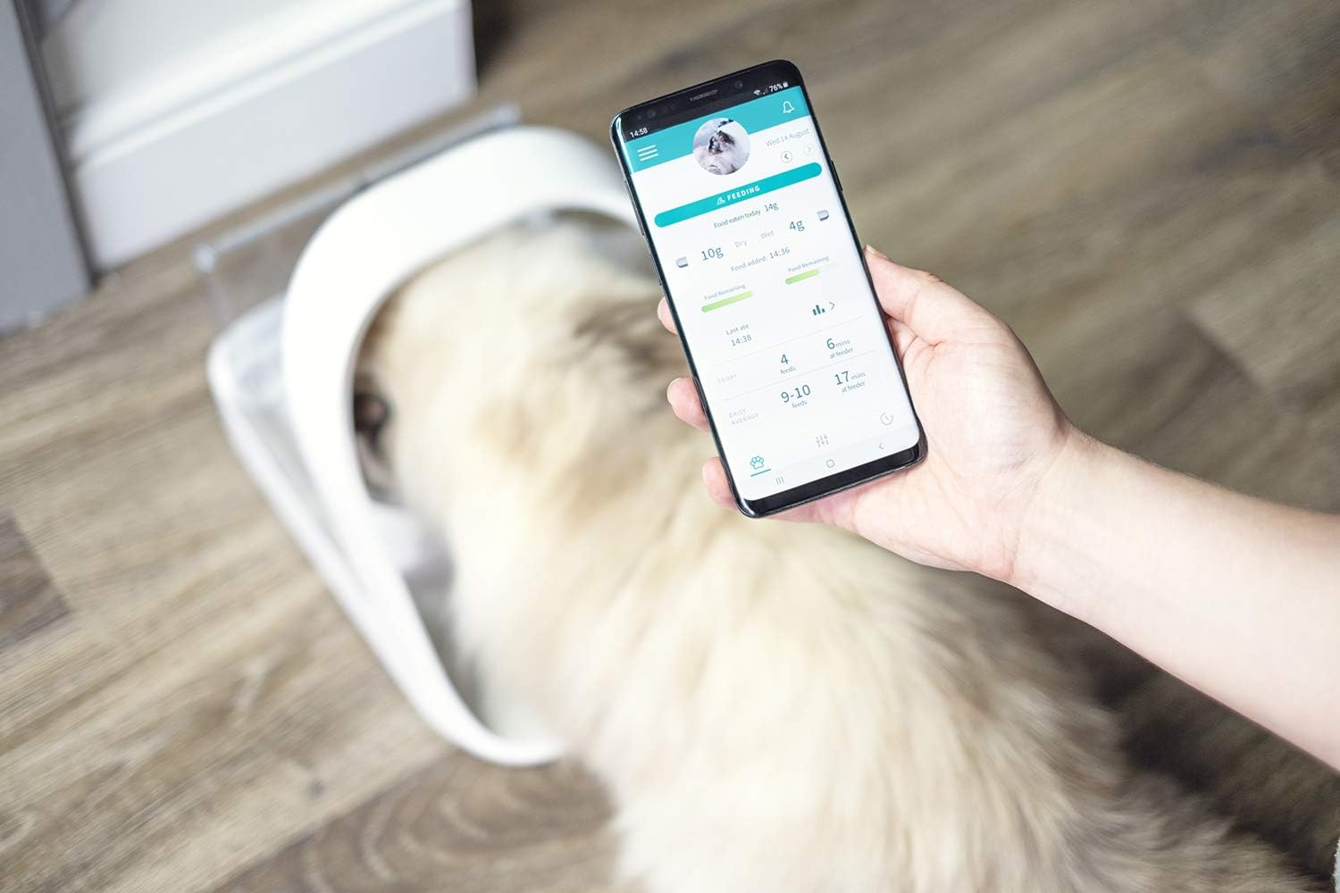 Microchip Pet Feeder Connect - Requires Hub (Sold Separately)