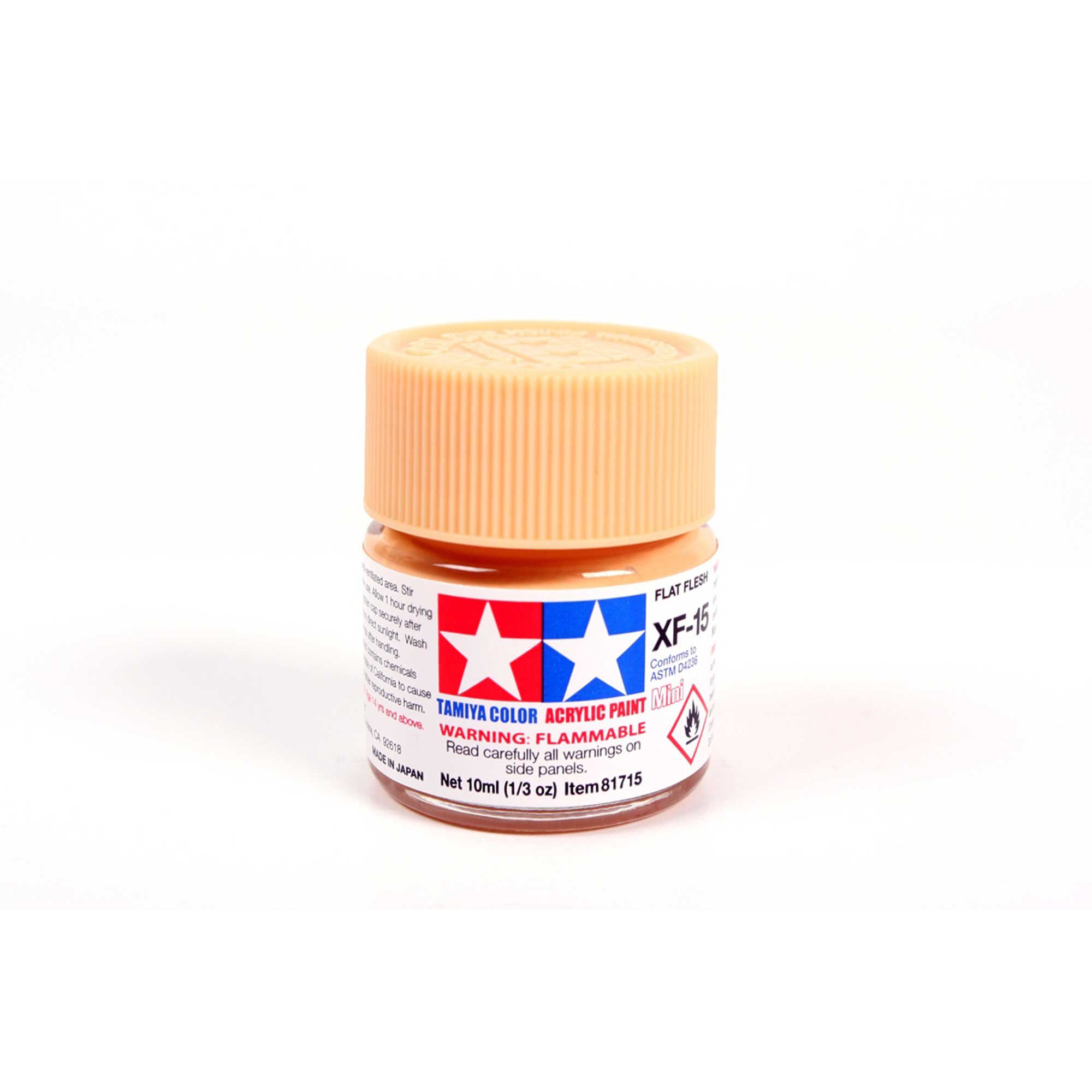 Tamiya Acrylic Mini XF15, Flat Flesh