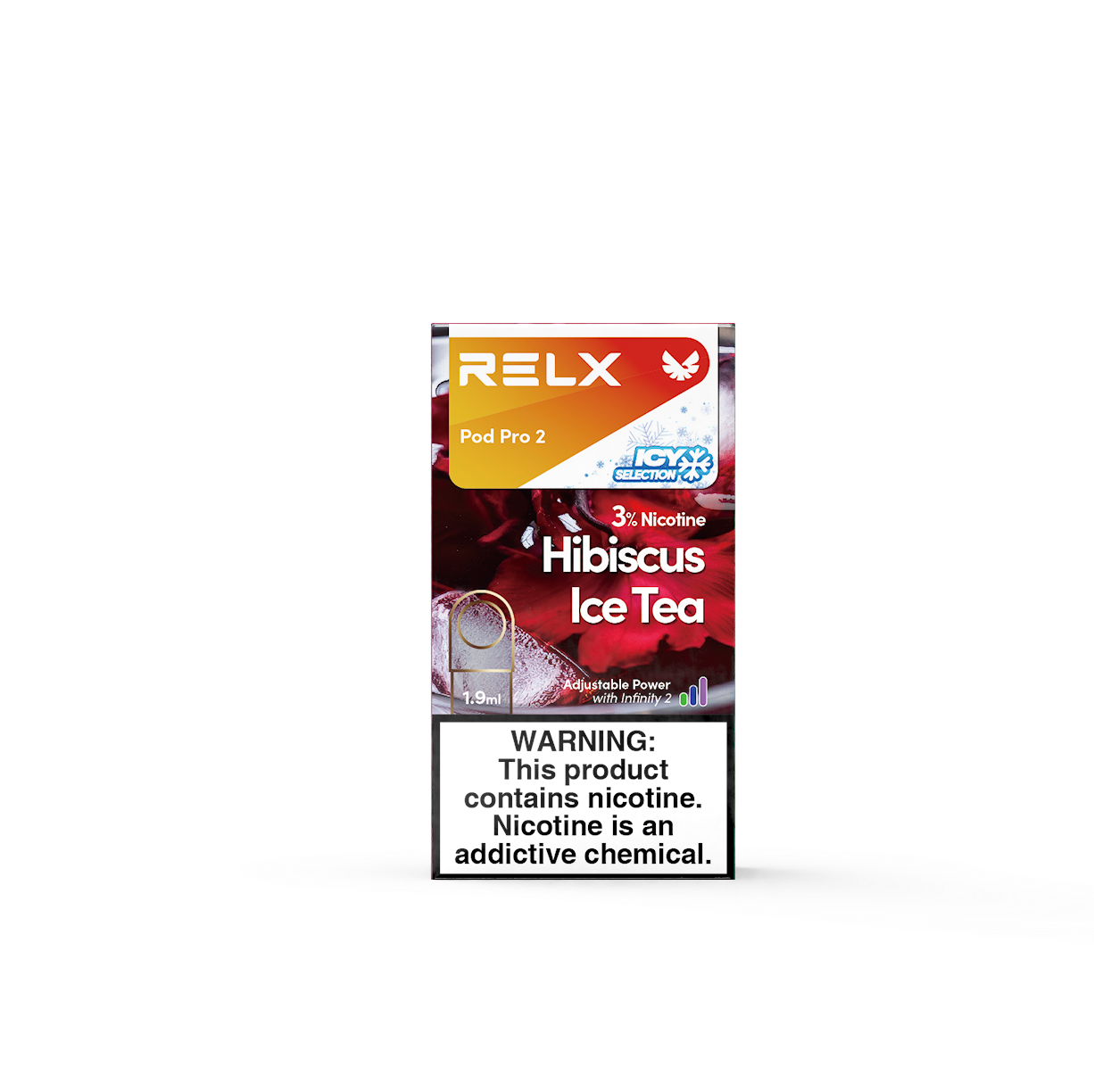 悦刻RELX Pod Pro 2六代煙彈 1顆装 hibiscus ice tea 木槿花冰茶 高涼洛神花