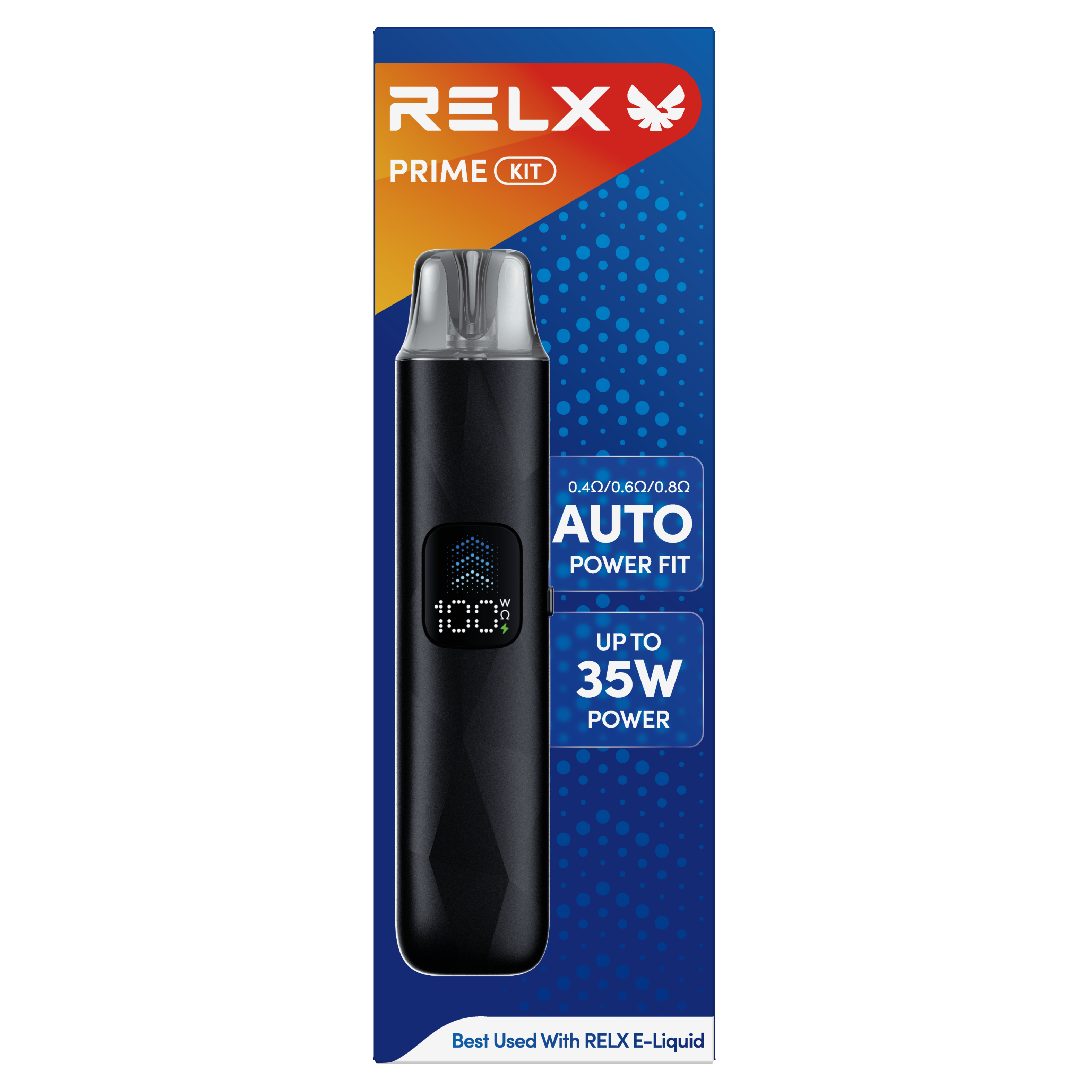 悅刻RELX-Prime Kit開放式主機套裝  黑色 - Vapertrade