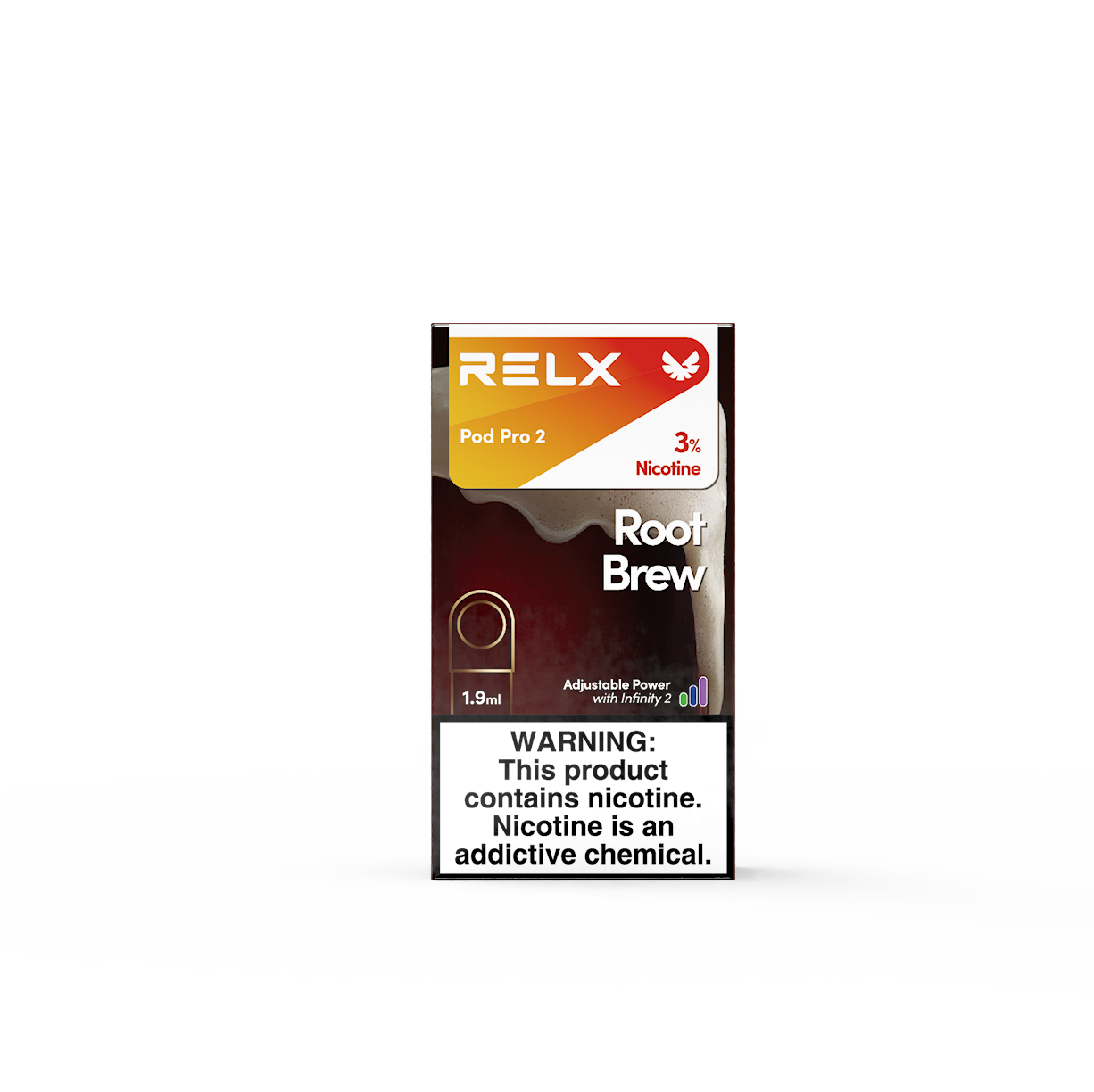 悦刻RELX Pod Pro 2六代煙彈 1顆装 root brew 根啤