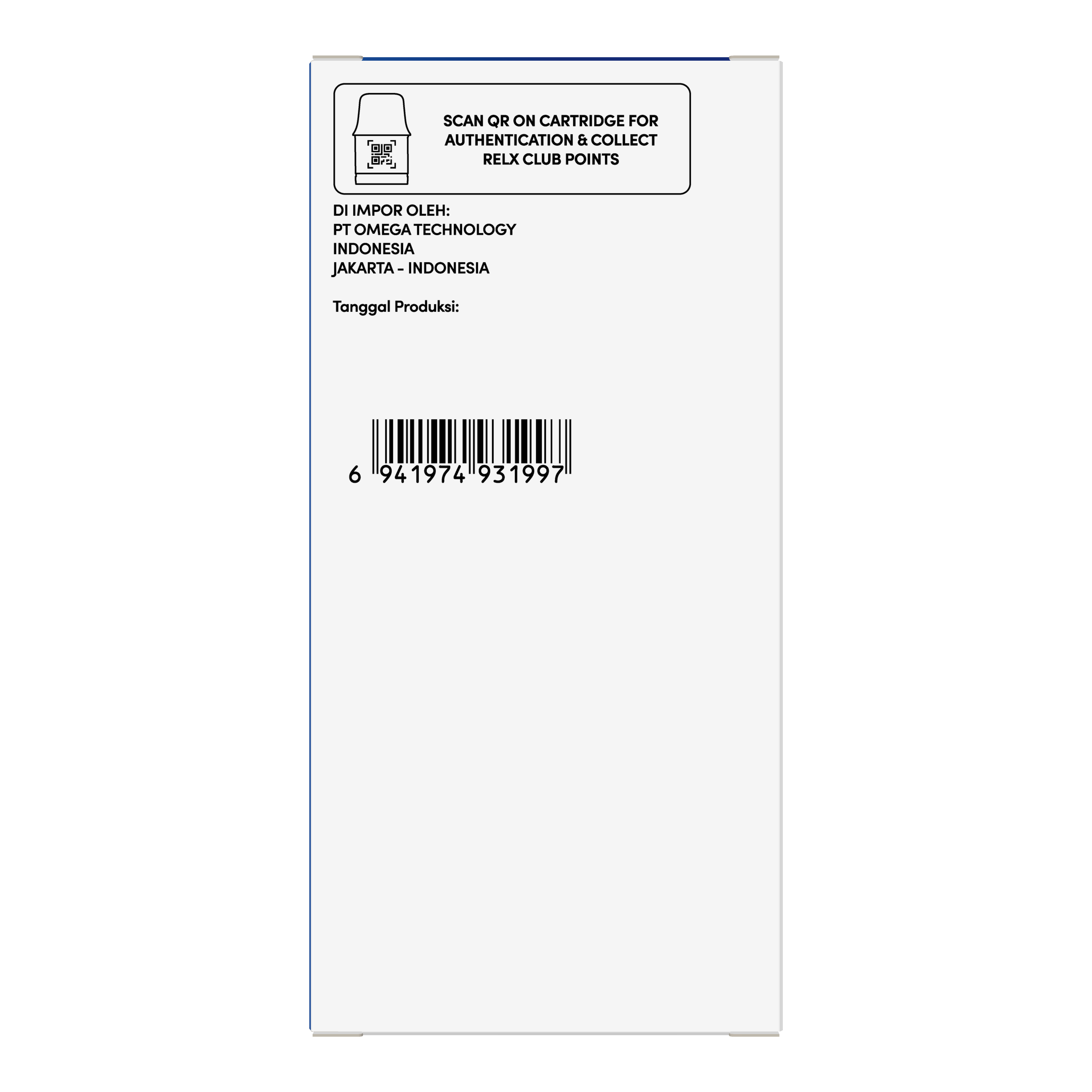 悅刻RELX-Prime Pod-空彈艙 3 Pods  0.2-0.6ohm - Vapertrade