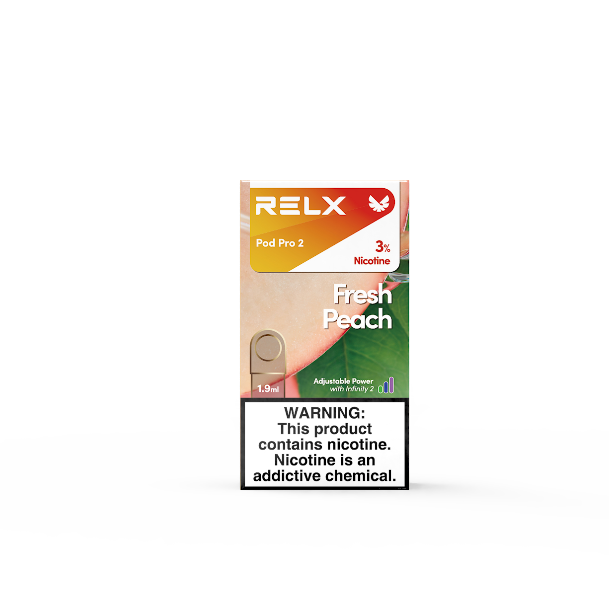 悦刻RELX Pod Pro 2六代煙彈 1顆装 fresh peach 水蜜桃