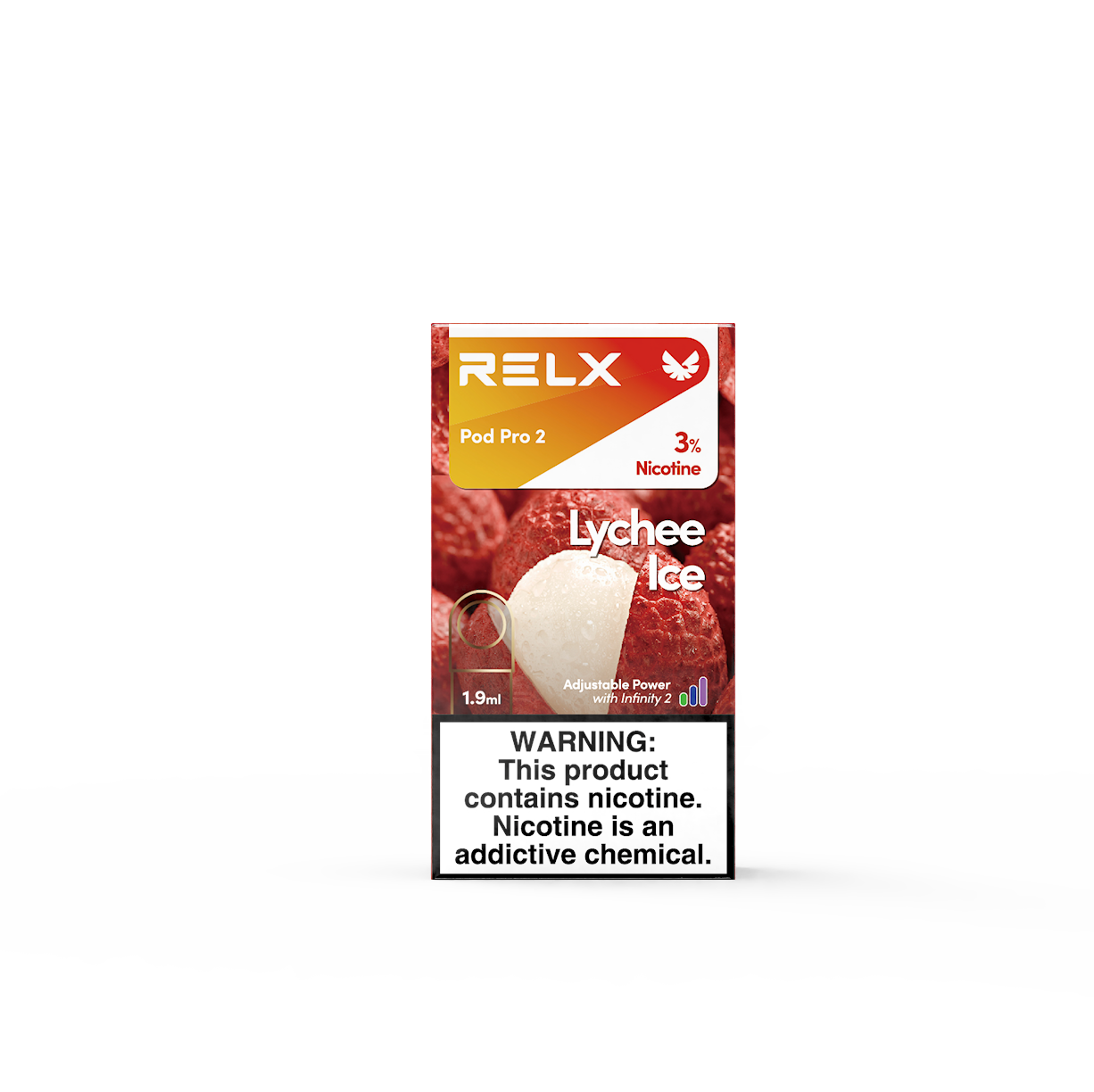 悦刻RELX Pod Pro 2六代煙彈 1顆装 lychee ice 荔枝冰