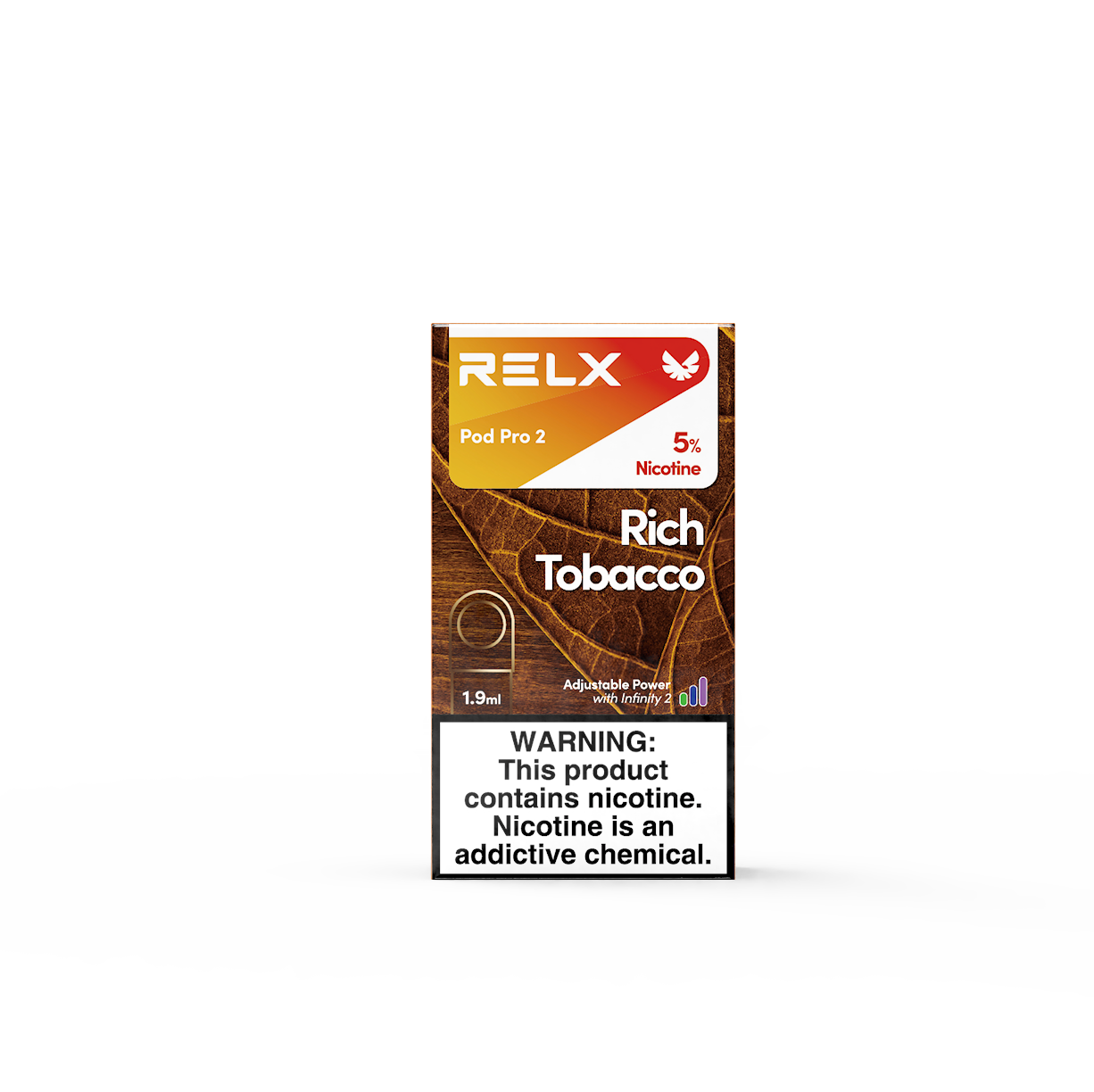 悦刻RELX Pod Pro 2六代煙彈 1顆装 rich tobacco 濃郁烟草