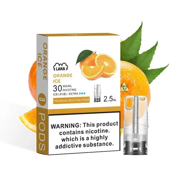 拉納 LANA 煙彈 單盒三顆 一代通用煙彈 橙冰 - Vapertrade