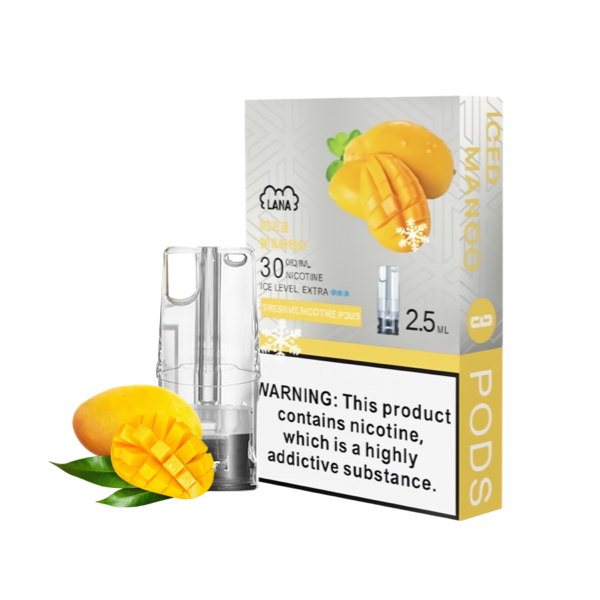 拉納 LANA 煙彈 單盒三顆 一代通用煙彈 芒果冰 - Vapertrade