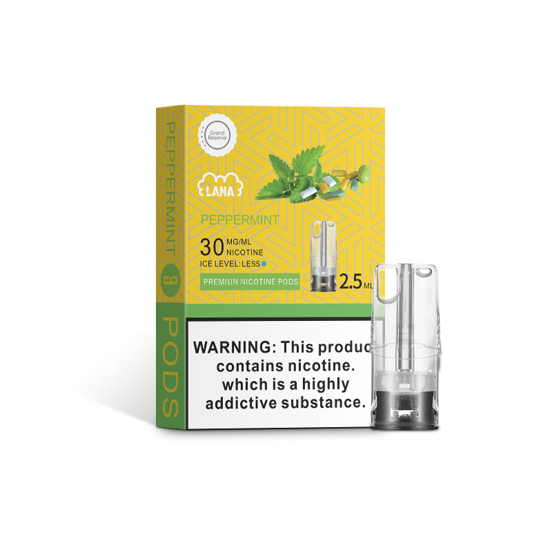 拉納 LANA 煙彈 單盒三顆 一代通用煙彈 薄荷口香糖 - Vapertrade
