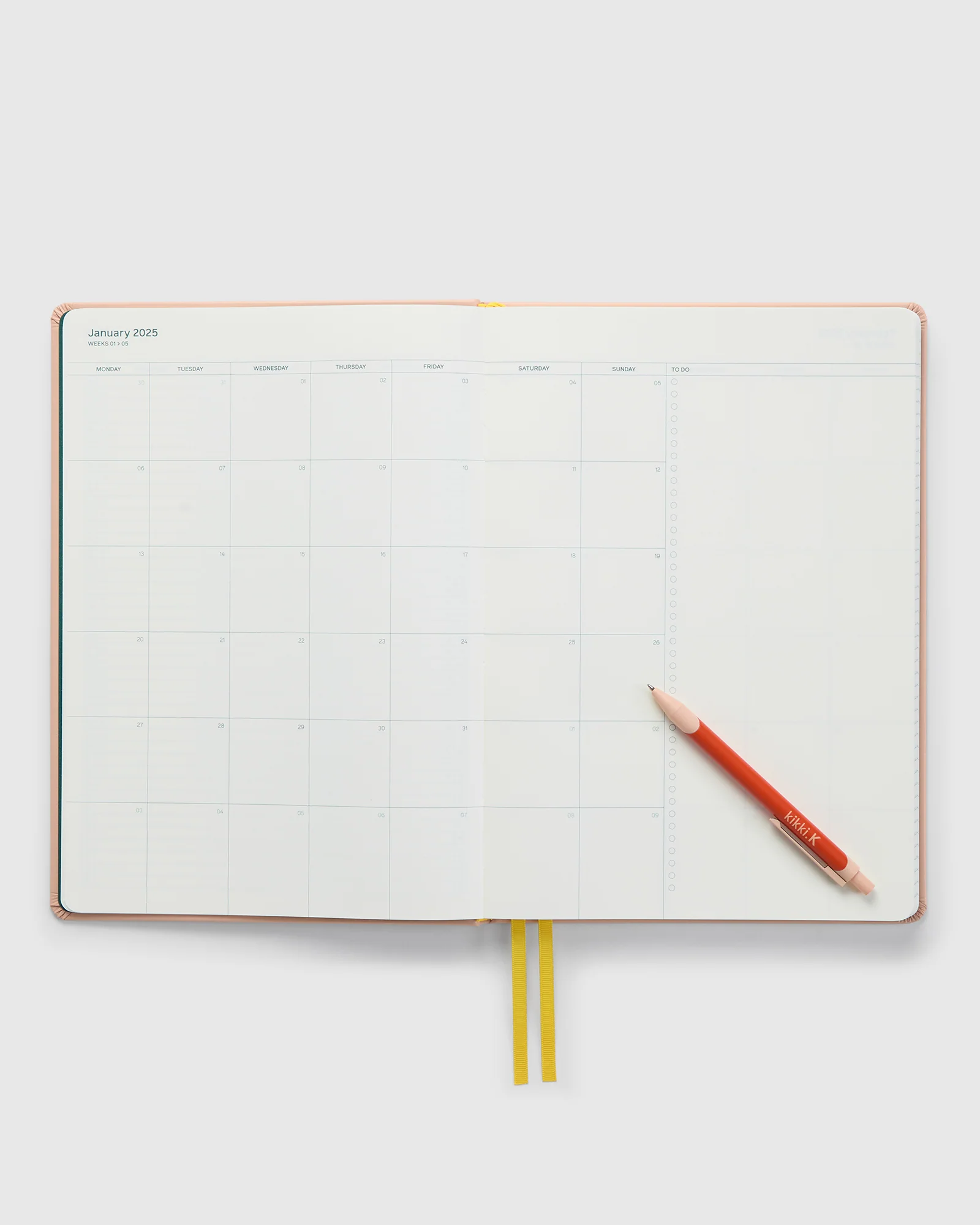 In-Scribe Weekly Diary A4 2025