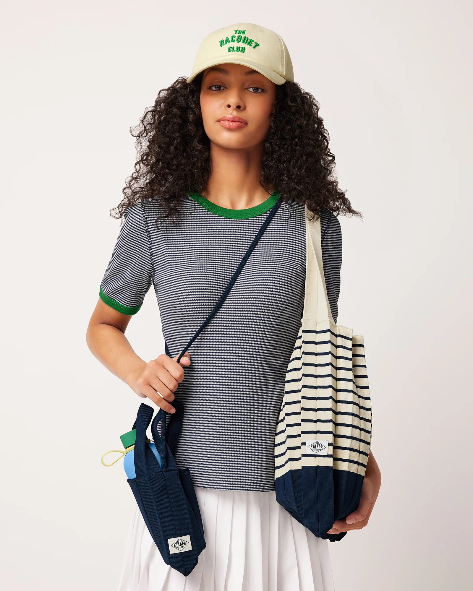 Accordion Knit Bag Small
