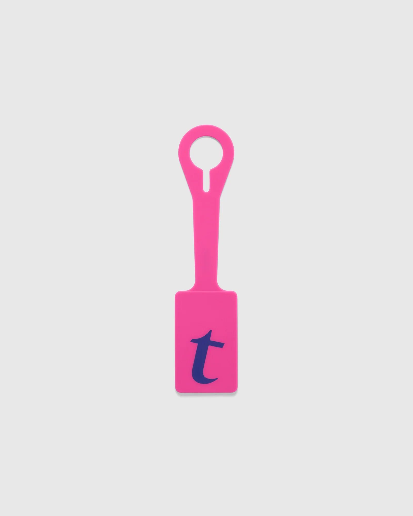 A-Z Silicone Luggage Tag Raspberry