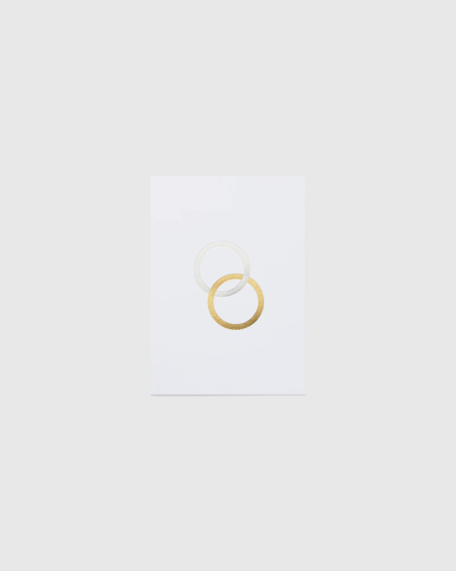 Greeting Card A6 Wedding Bands
