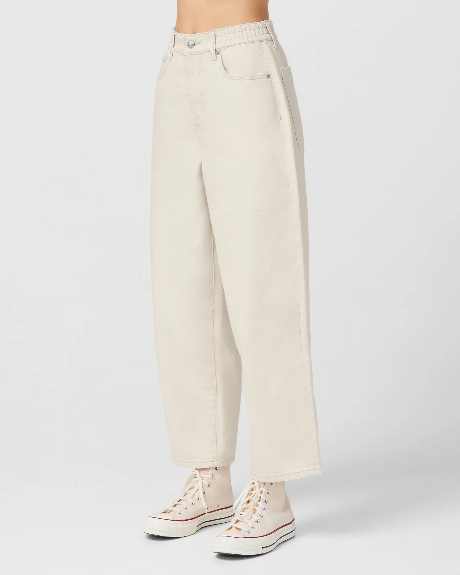 Denim Barrel Jean