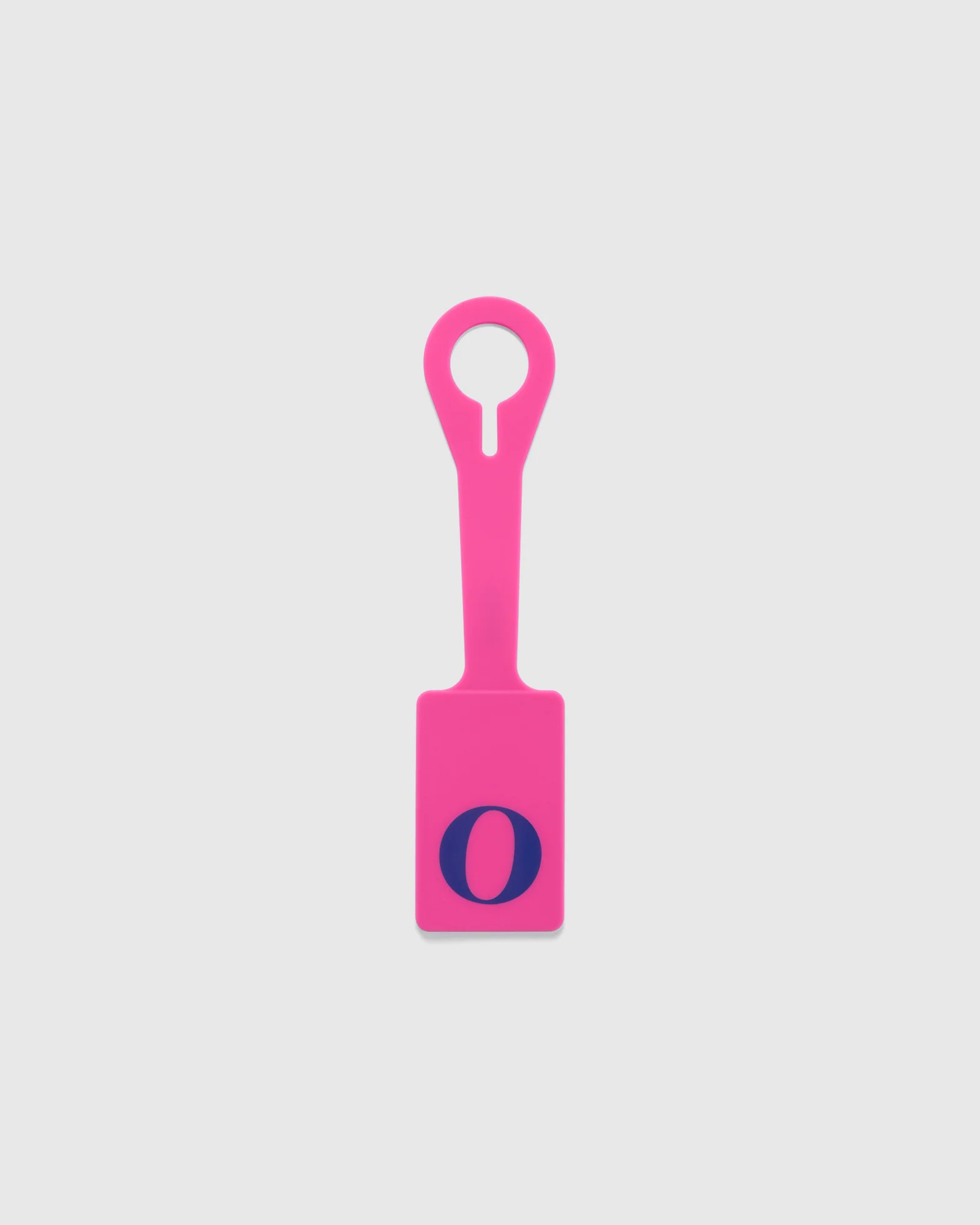 A-Z Silicone Luggage Tag Raspberry