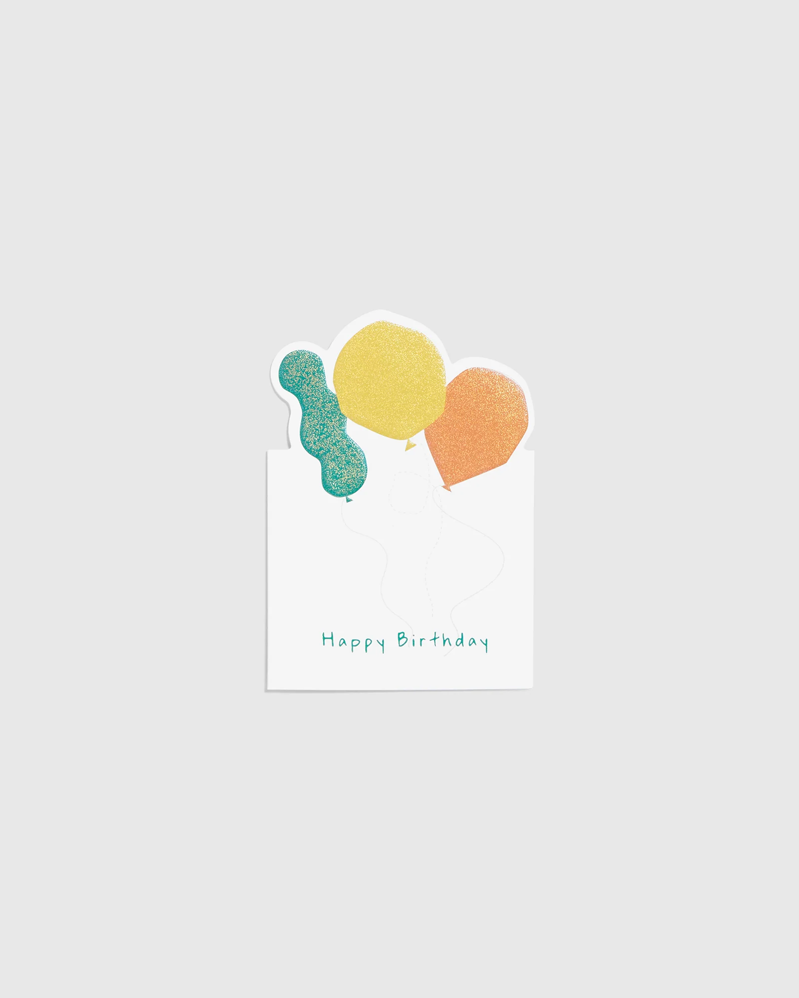 Greeting Card B7 Shaped Balloon