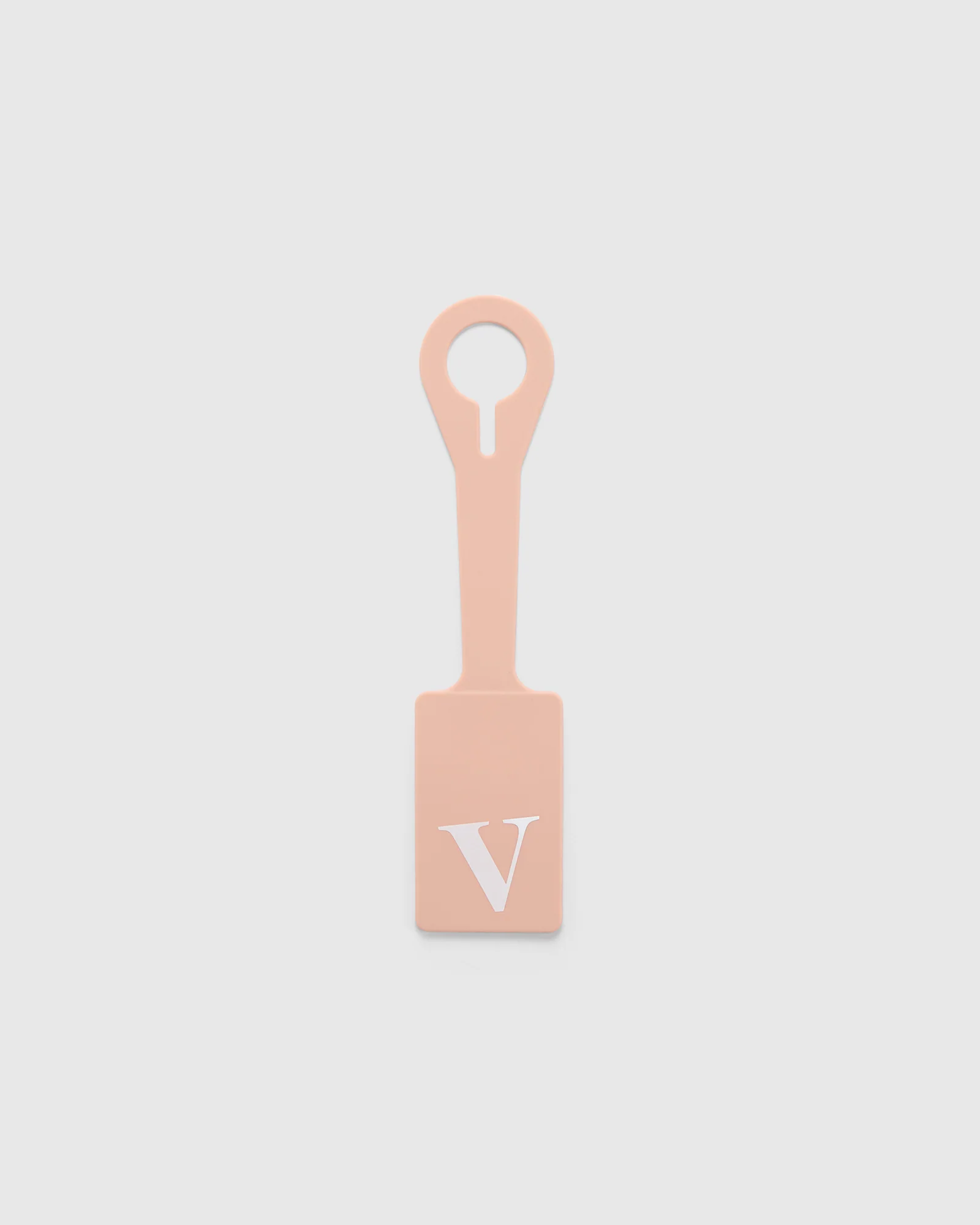 Silicone Luggage Tag Initial - Shell