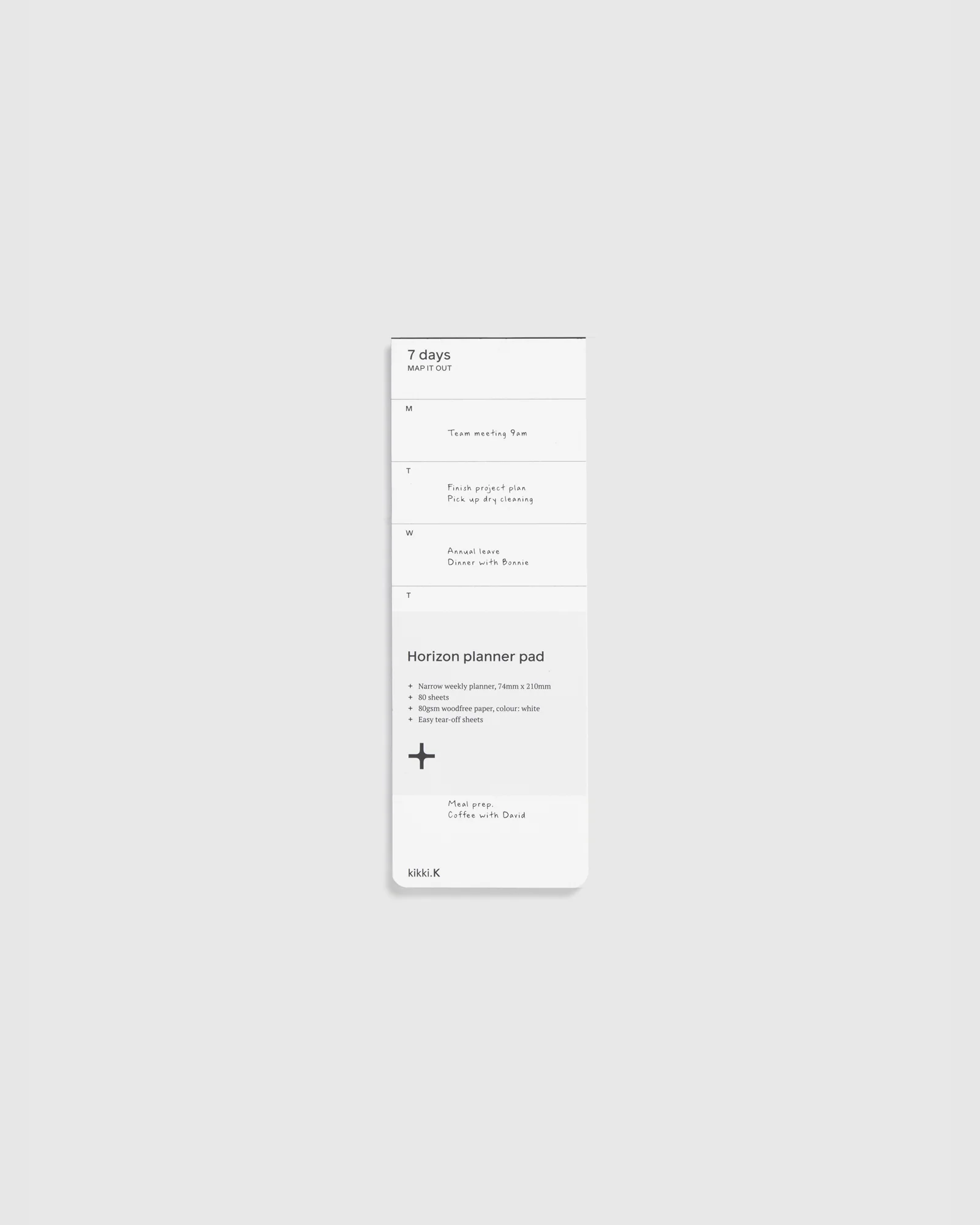 Horizon Map Pad Narrow 7 Days