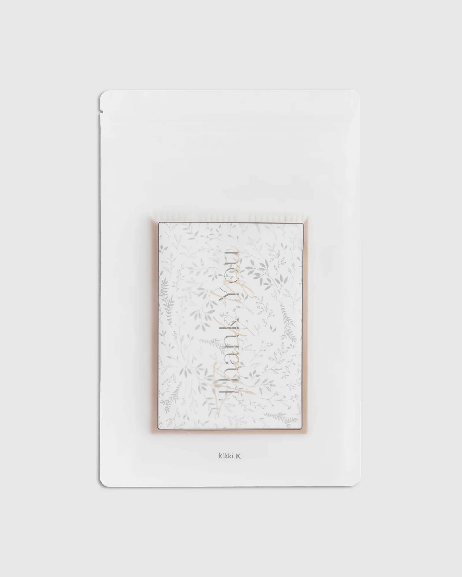 Assorted Greeting Cards 5Pk Gold Floral