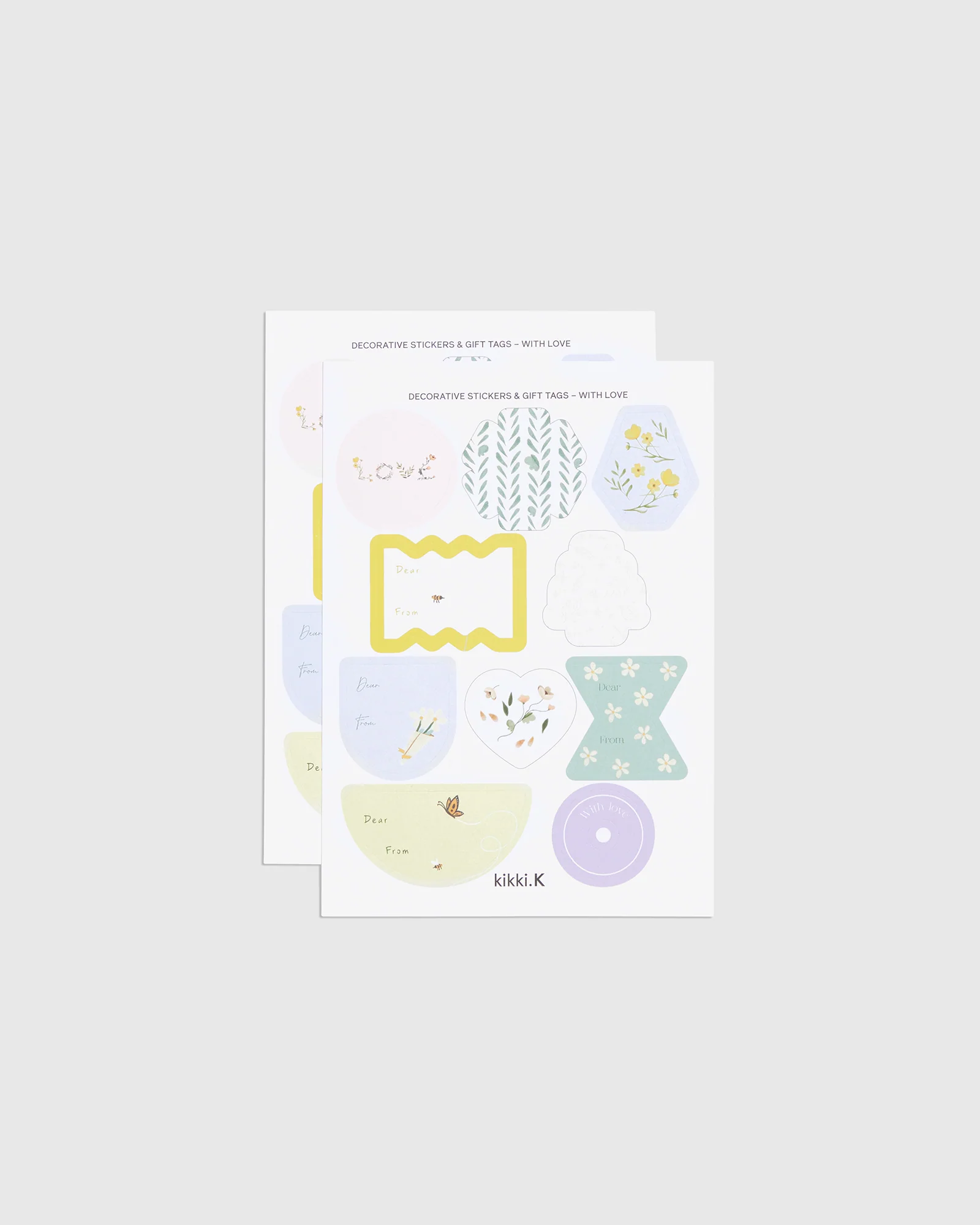 Adhesive Gift Tag